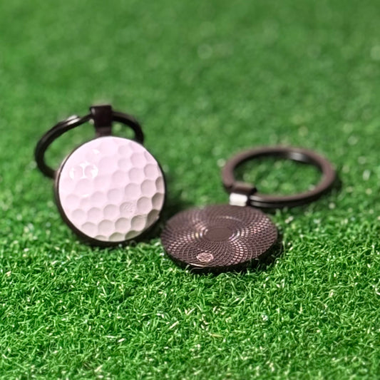 Keychain: Unbranded White Golf Ball