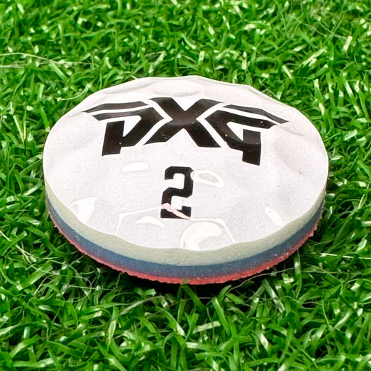 Nubbin Golf Ball Marker: PXG - Nubbin Golf Ball Marker: PXG - GolfBallGuts
