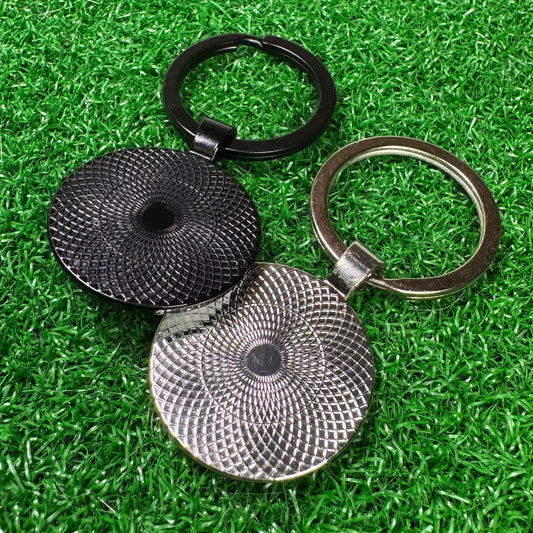 Keychain: Unbranded White Golf Ball - Keychain: Unbranded White Golf Ball - GolfBallGuts