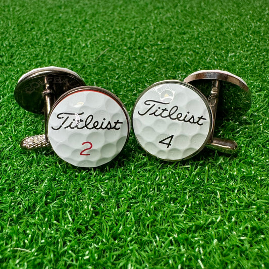 Cufflinks: Titleist (One Pair) - Cufflinks: Titleist (One Pair) - GolfBallGuts