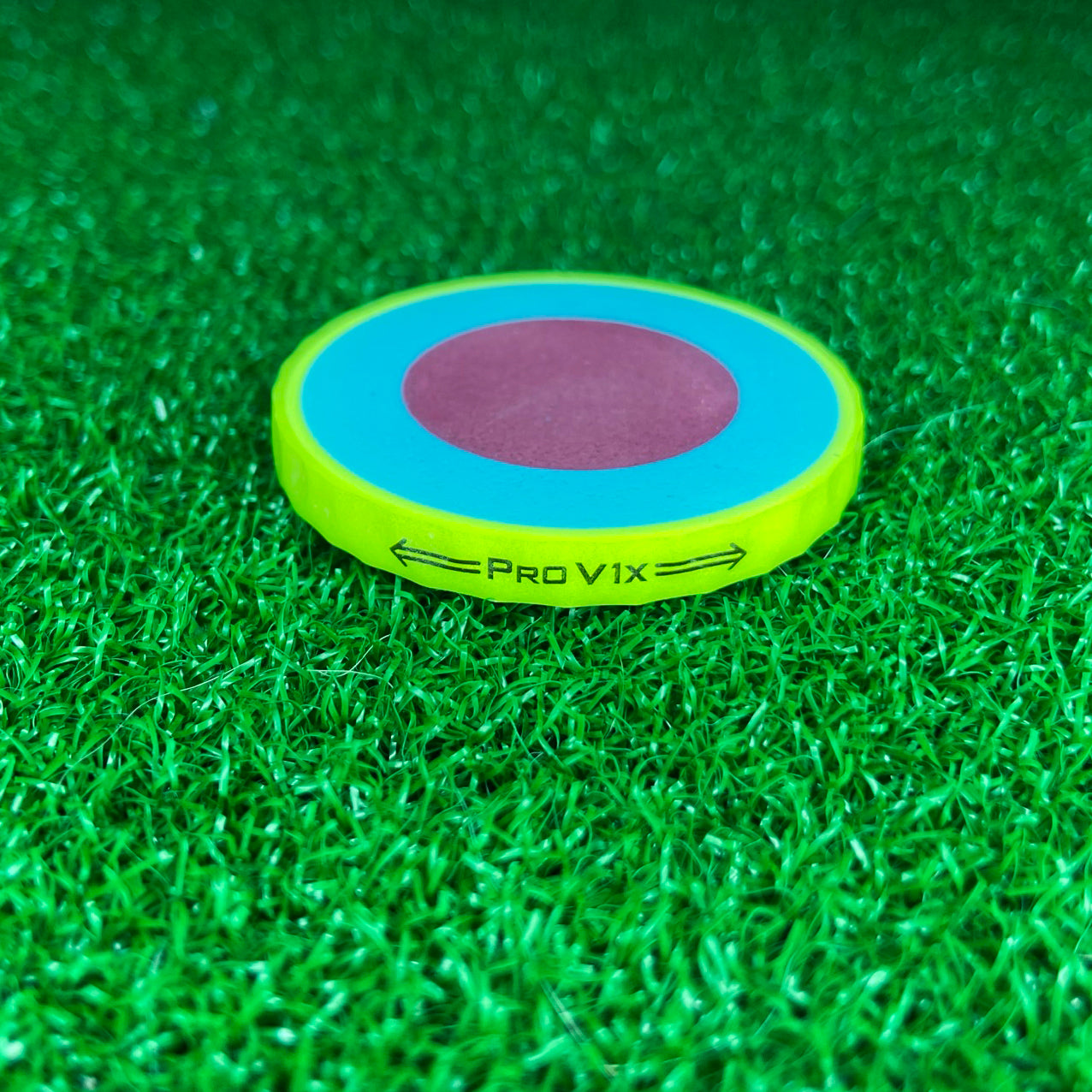 Ball Marker: Titleist Yellow ProV1X - Ball Marker: Titleist Yellow ProV1X - GolfBallGuts