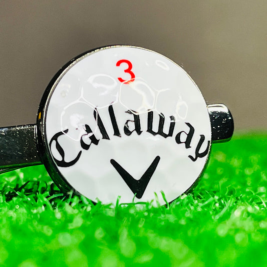 Tie Clip: Callaway - Tie Clip: Callaway - GolfBallGuts