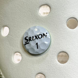 Croc Shoe Charm (Jibbitz): Srixon - Croc Shoe Charm (Jibbitz): Srixon - GolfBallGuts