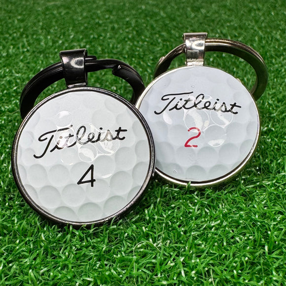 Keychain: Titleist - Keychain: Titleist - GolfBallGuts