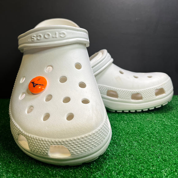 Croc Shoe Charm (Jibbitz): Mizuno - Croc Shoe Charm (Jibbitz): Mizuno - GolfBallGuts