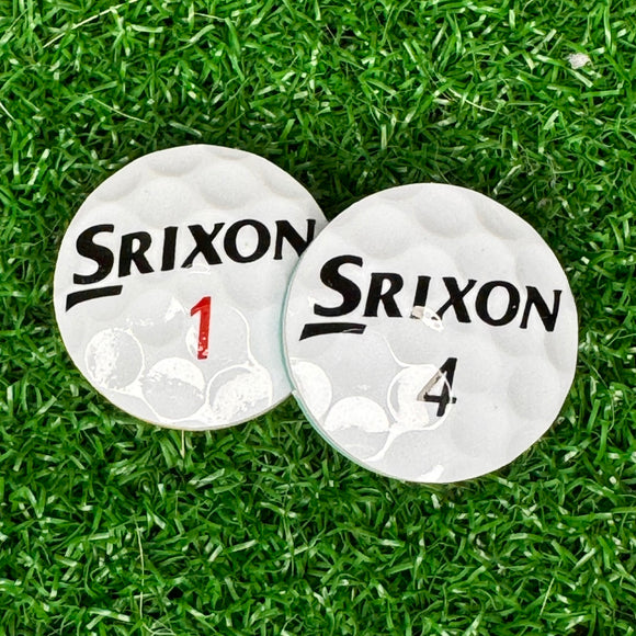 Nubbin Golf Ball Marker: Srixon - Nubbin Golf Ball Marker: Srixon - GolfBallGuts