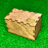Cufflink Box (Box Only - holds one pair) - Cufflink Box (Box Only - holds one pair) - GolfBallGuts