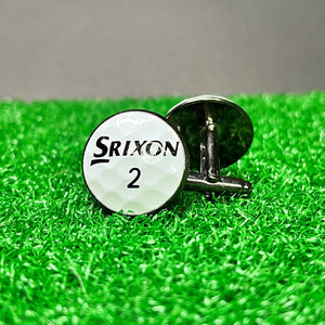 Srixon Cuff Links (One Pair) - Srixon Cuff Links (One Pair) - GolfBallGuts